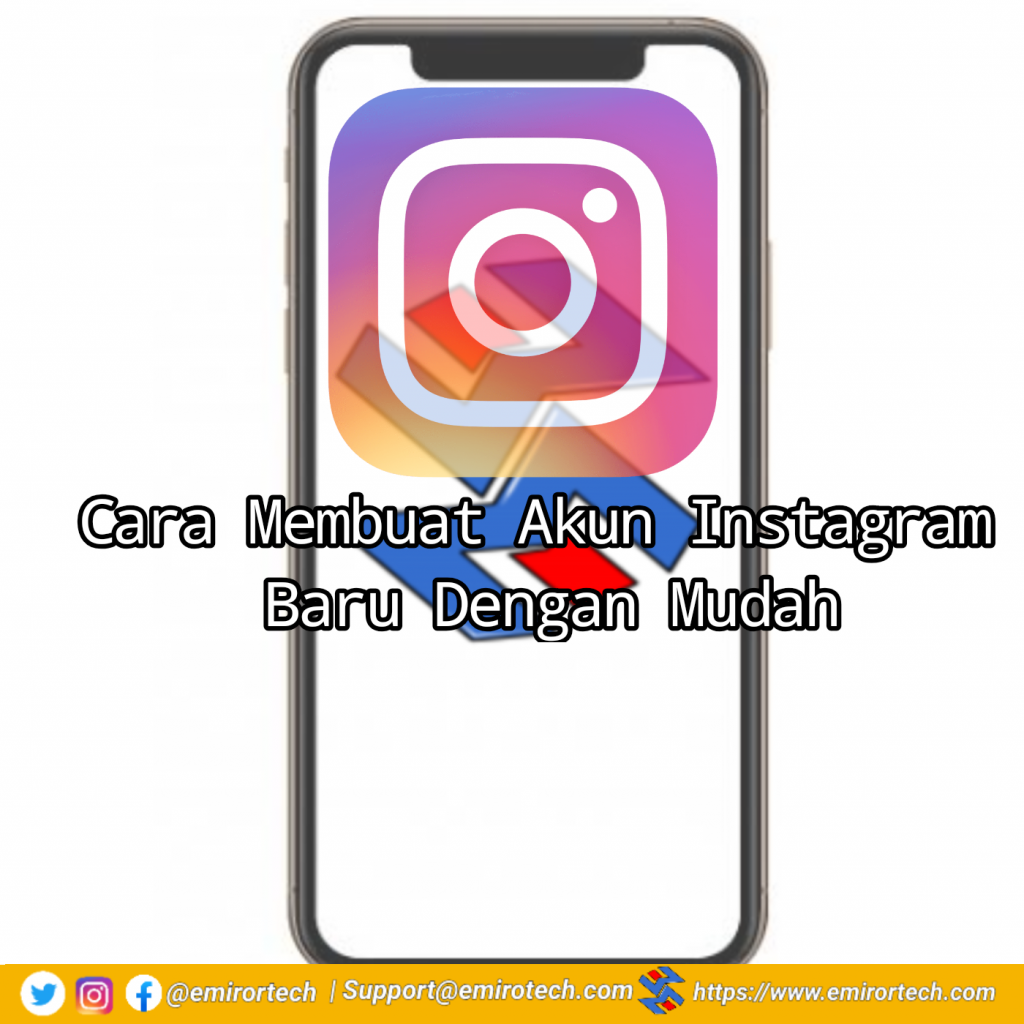 Cara Membuat Akun Instagram Baru Dengan Mudah Cara membuat akun Instagram
