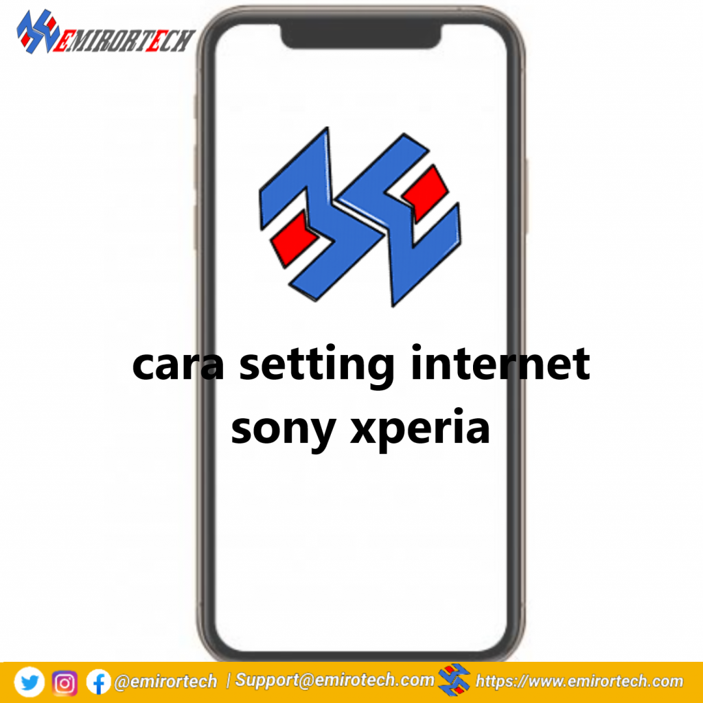 cara setting internet sony xperia