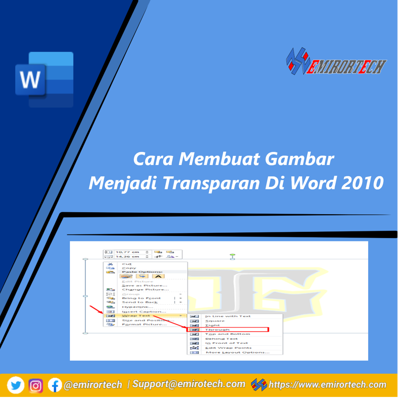 Cara Membuat Gambar Menjadi Transparan Di Word 2010 - emirortech.com