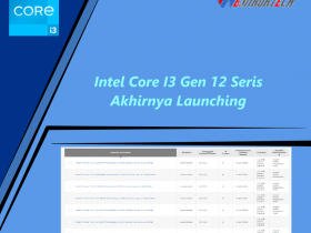 Intel Core I3 Gen 12 Seris Akhirnya Launching