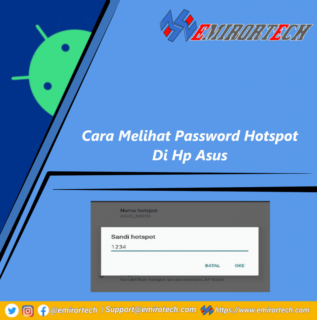 Cara Melihat Password Hotspot Di Hp Asus