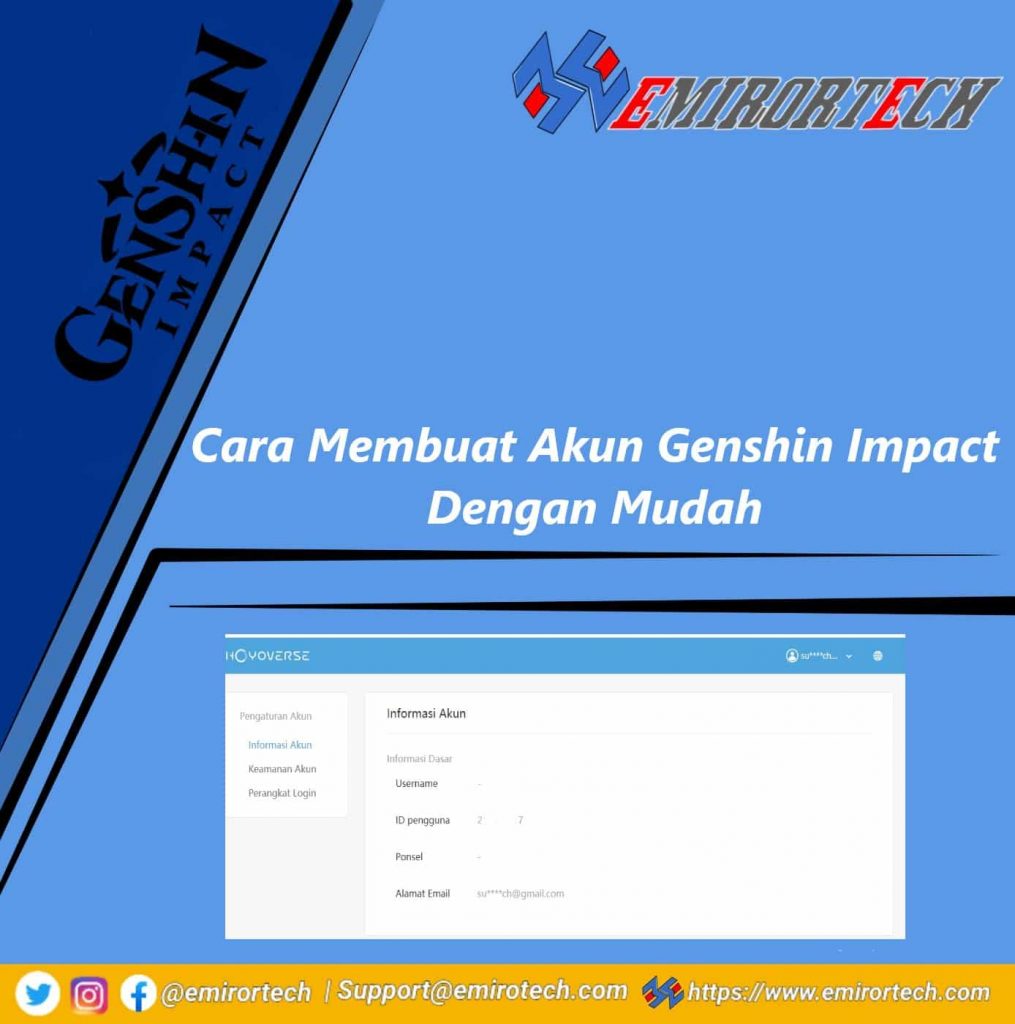 Cara Membuat Akun Genshin Impact Dengan Mudah Cara Membuat Akun Genshin Impact