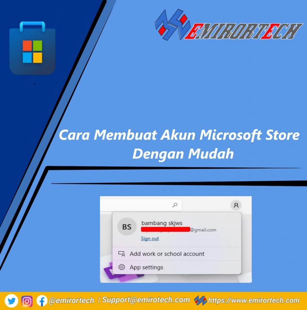 Cara Membuat Akun Microsoft Store Dengan Mudah Cara Membuat Akun Microsoft Store Dengan Mudah