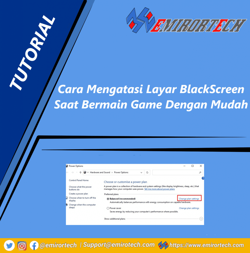 Cara Mengatasi Layar BlackScreen Saat Bermain Game Dengan Mudah