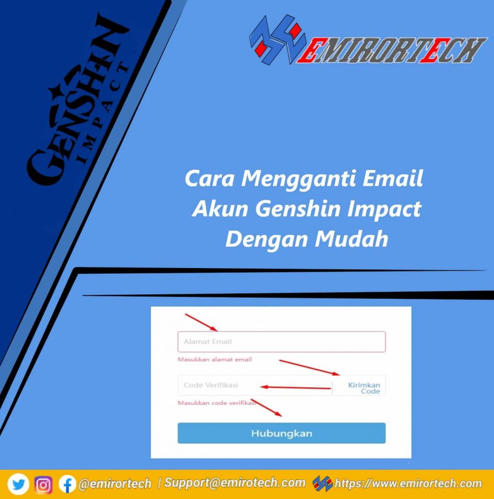 Cara Mengganti Email Akun Genshin Impact Dengan Mudah Cara Mengganti Email Akun Genshin Impact Dengan Mudah