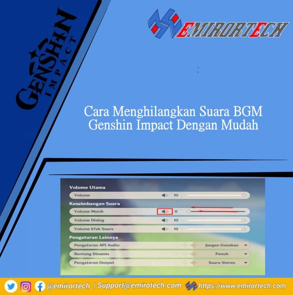 Cara Menghilangkan Suara BGM DI Genshin Impact Dengan Mudah Cara Menghilangkan Suara BGM DI Genshin Impact Dengan Mudah