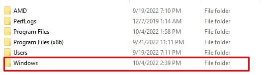 Masuk Ke Folder Windows