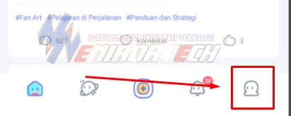 Ketuk Menu Profil