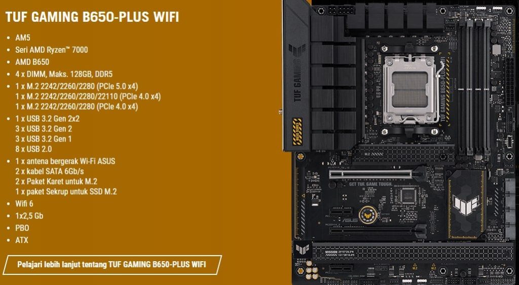 TUF GAMING B650-PLUS WIFI