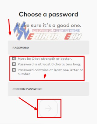 Buat Password akun Valorant